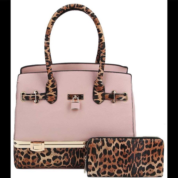 Leopard Purse and Wallet Set - Picture 3 of 8